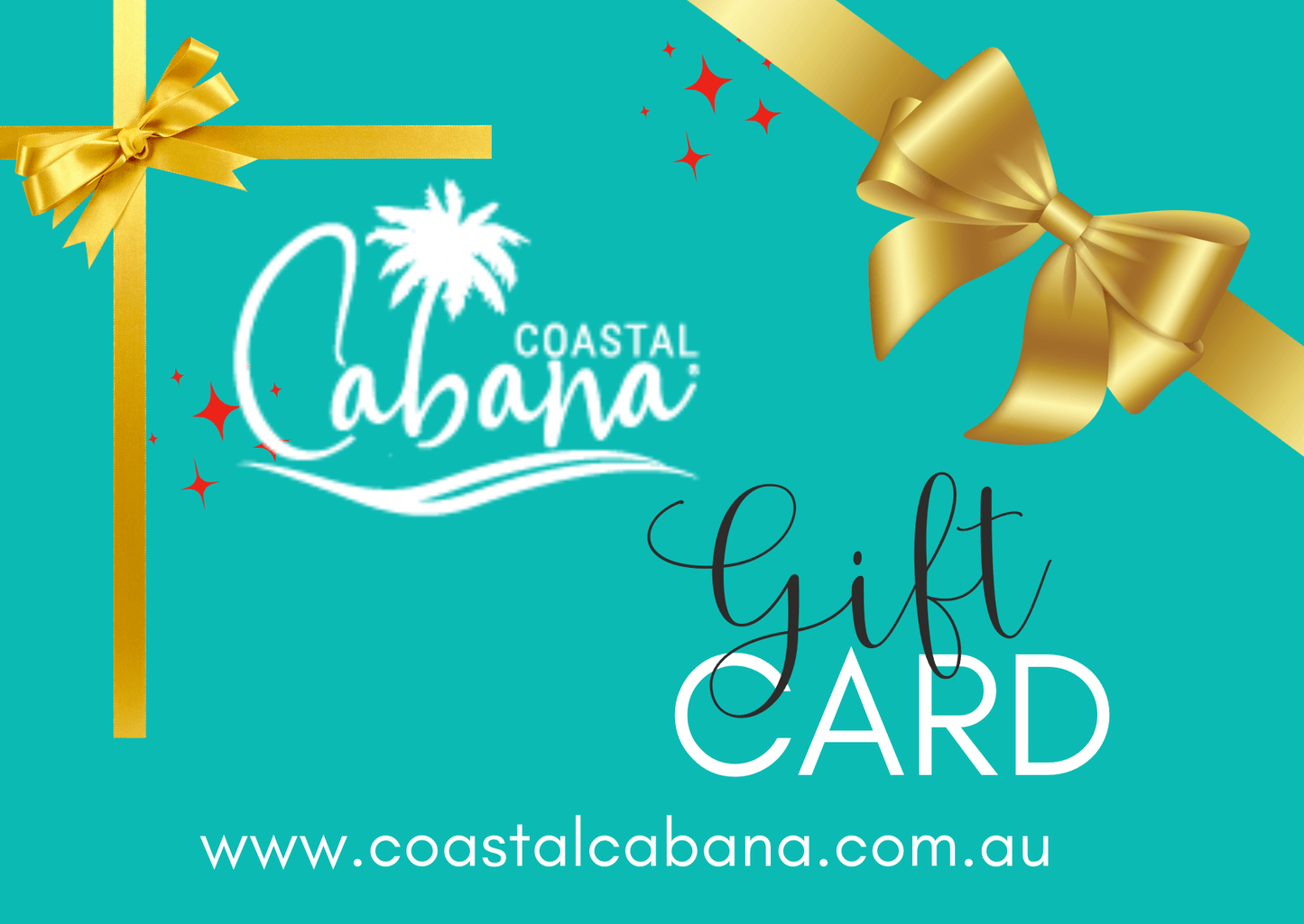 Coastal Cabana Australia Coastal Cabana Gift Card – Give the Gift of Style